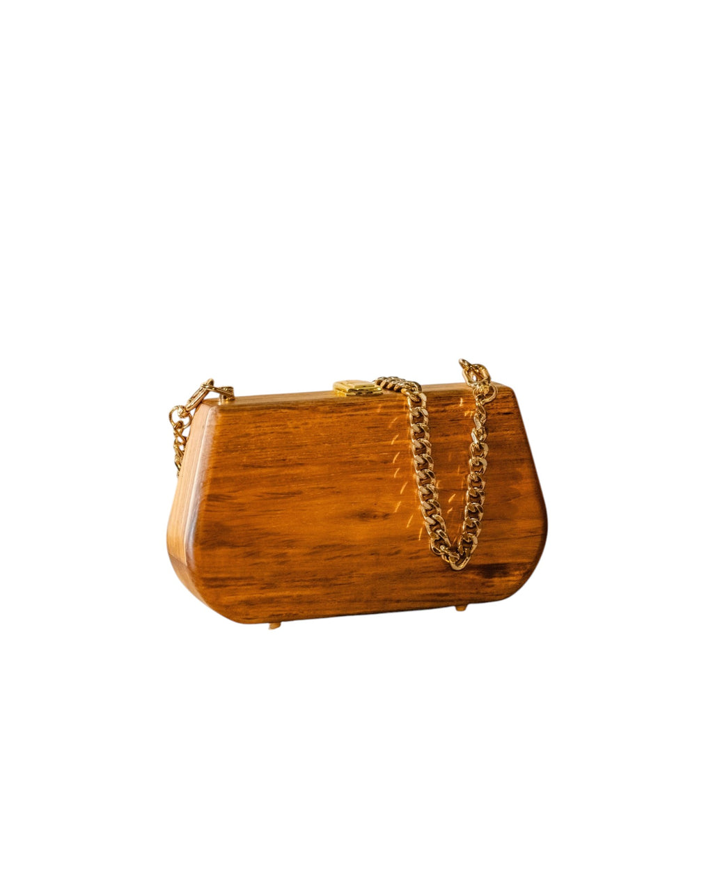 Sulawesi Natural Nusa Handmade Wooden Women Teakwood Handbag