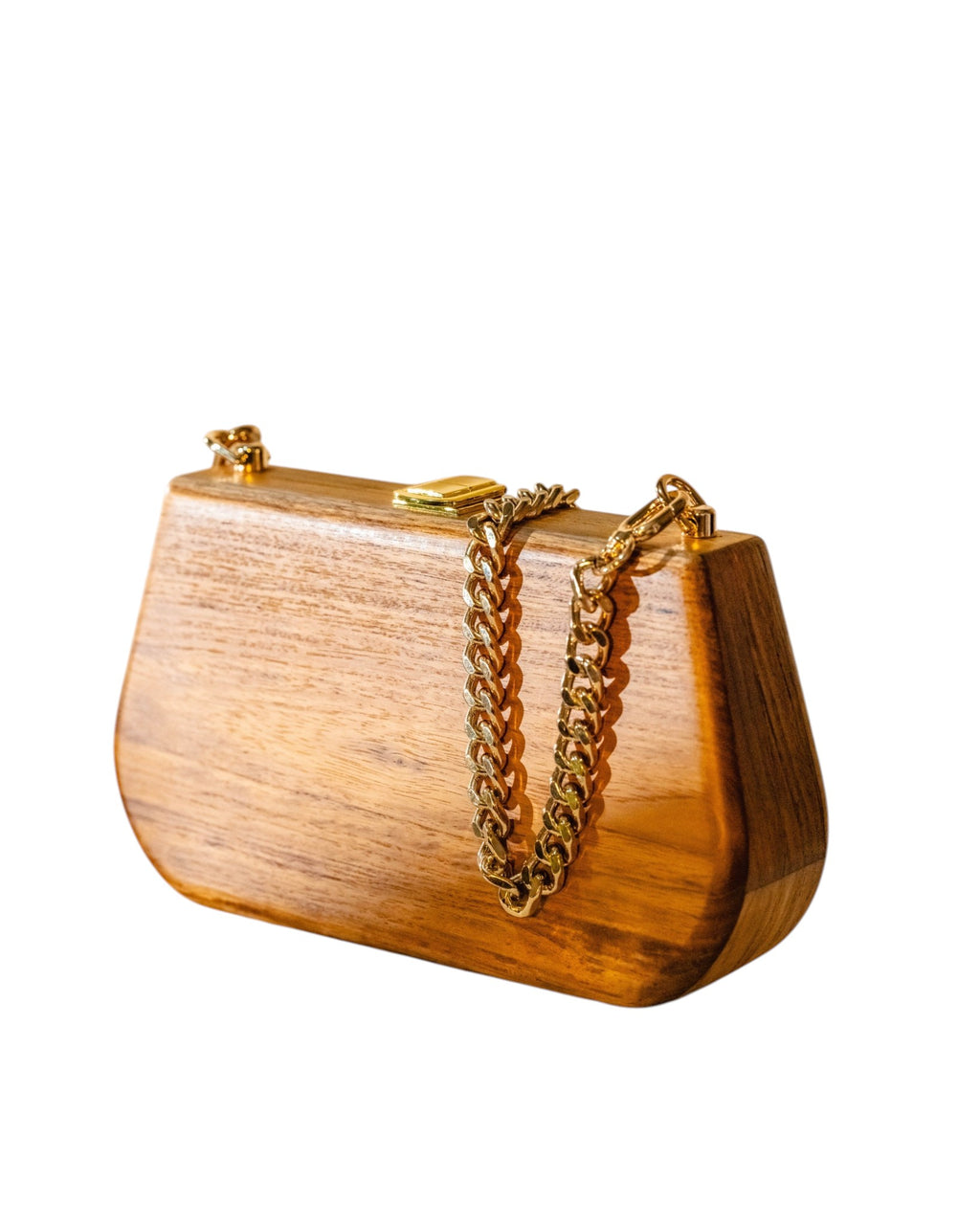 Sulawesi Coral Nusa Nusa Handmade Wooden Women Teakwood Handbag
