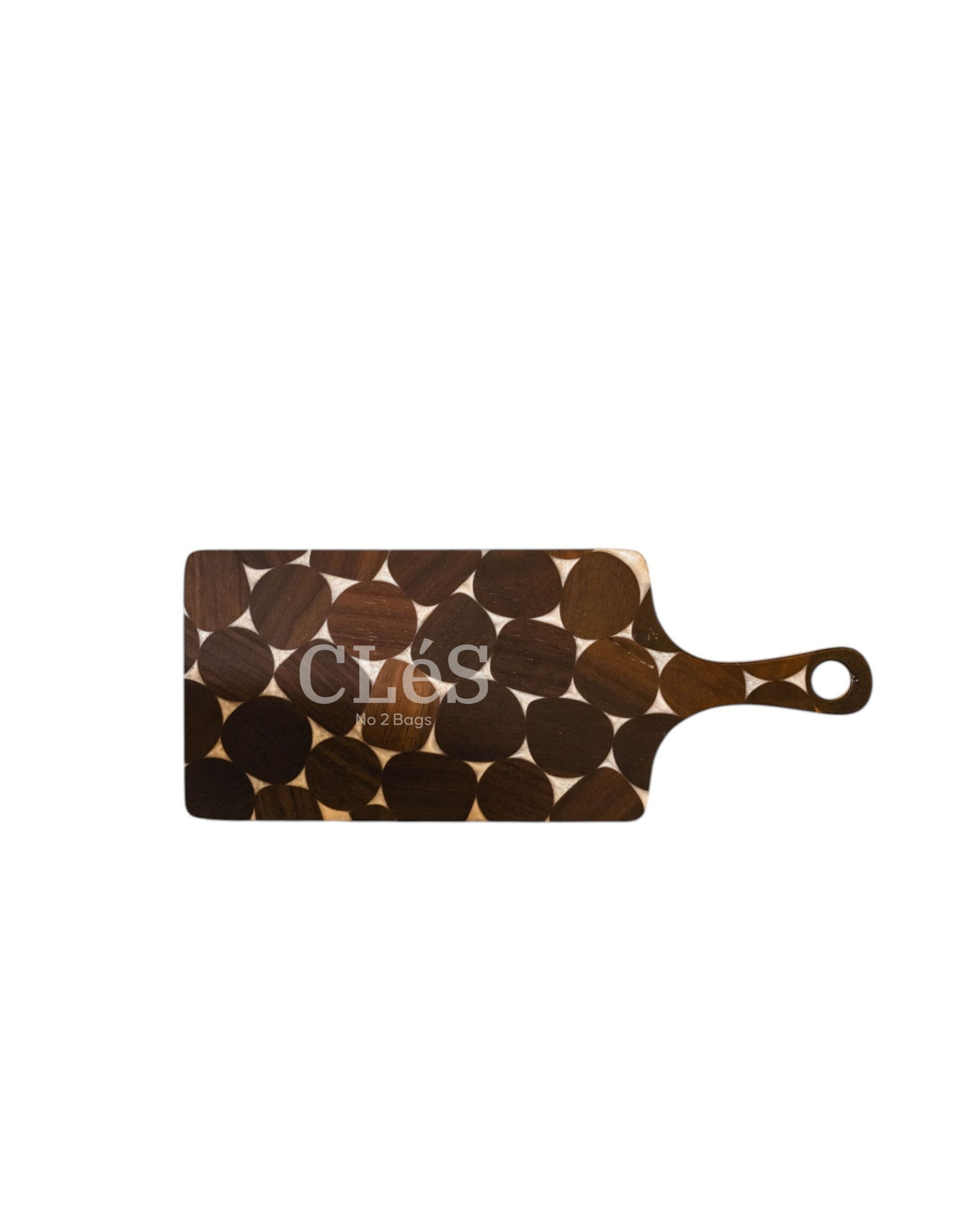 Handmade Classic Epoxy Resin Wooden Serving Board