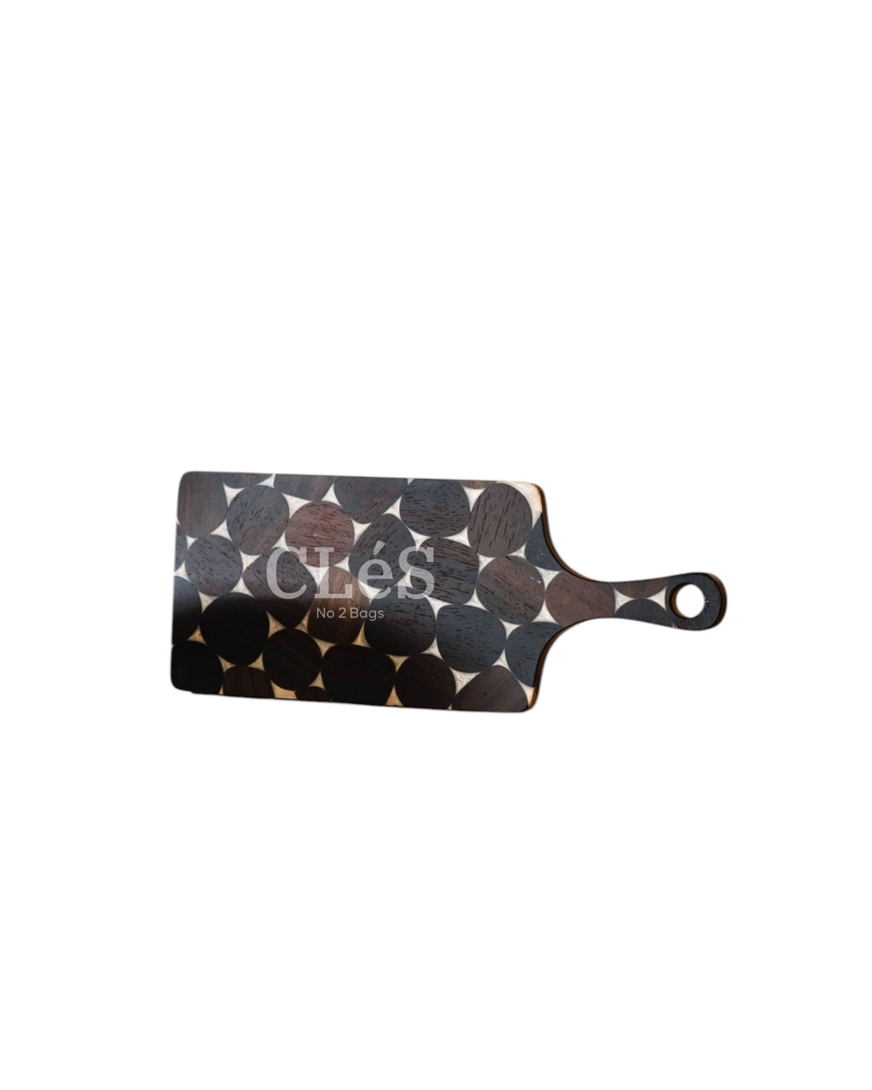 Handmade Classic Epoxy Resin Wooden Serving Board