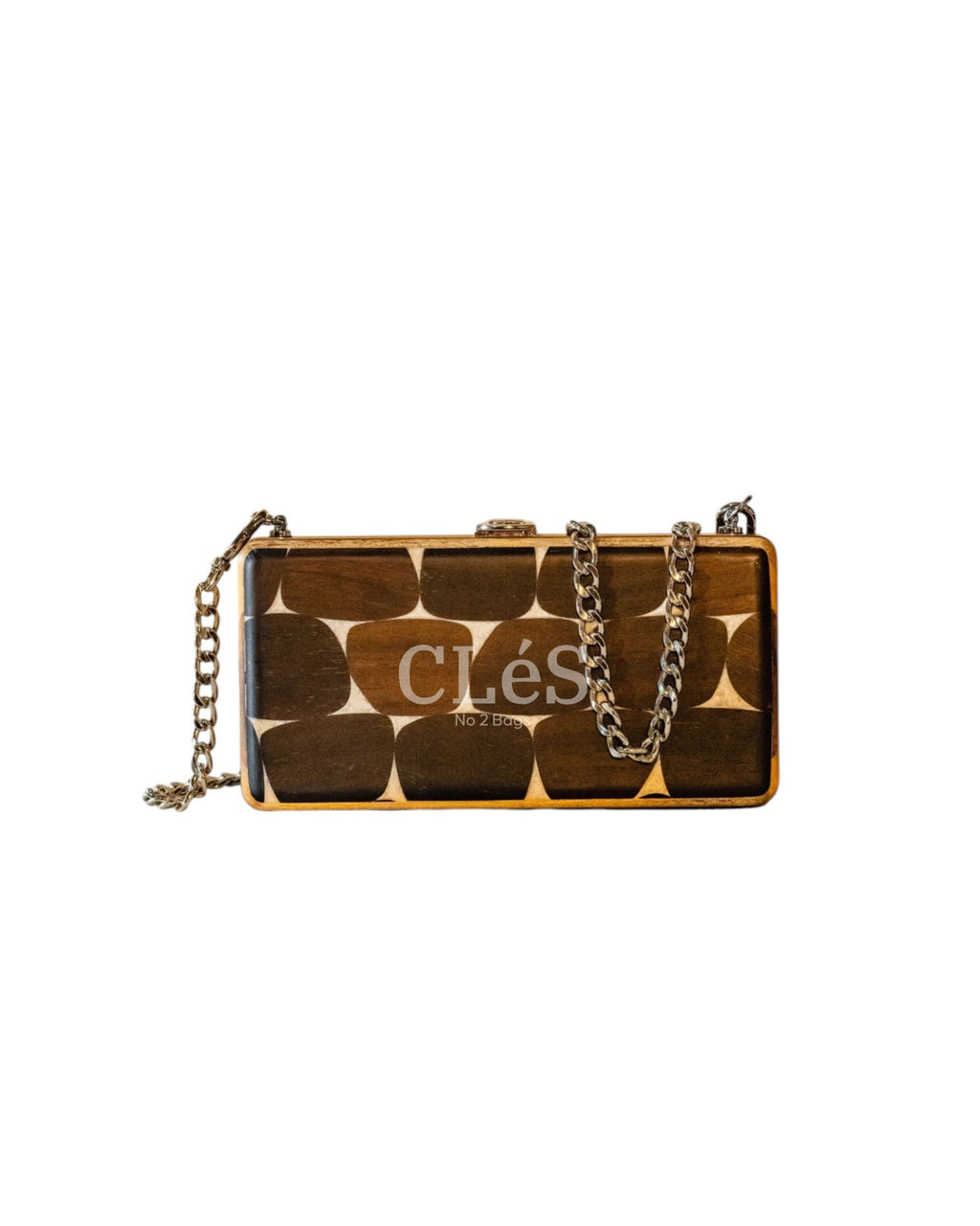 Bali Classic Handmade Wooden Women Teakwood Handbag