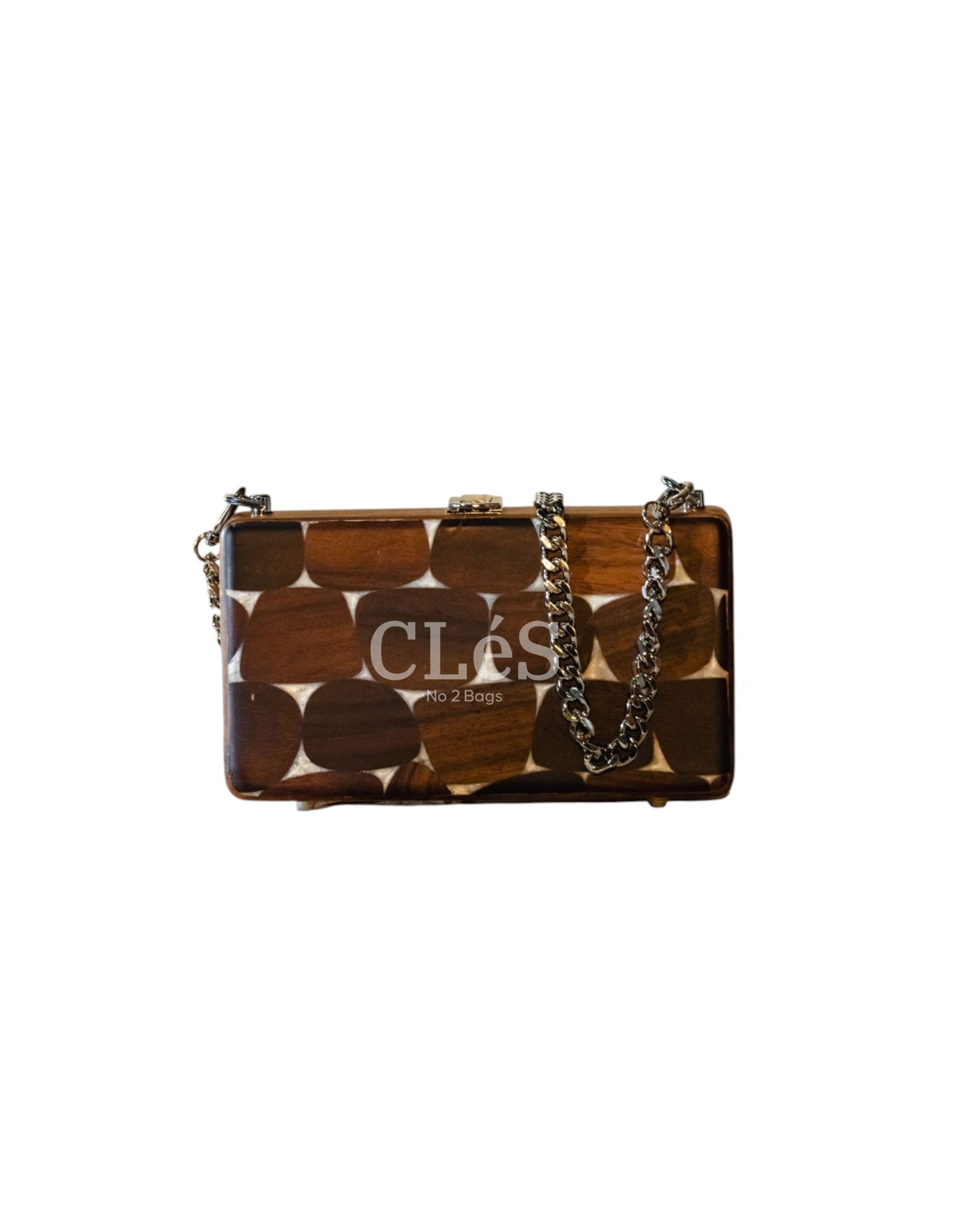 Bali Classic Handmade Wooden Women Teakwood Handbag