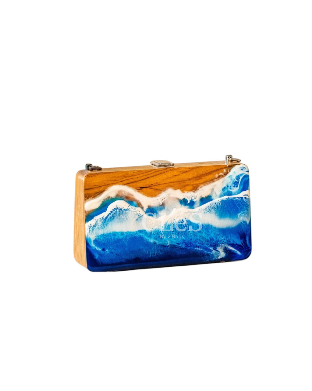 Bali Beach No Sand Handmade Wooden Women Teakwood Handbag