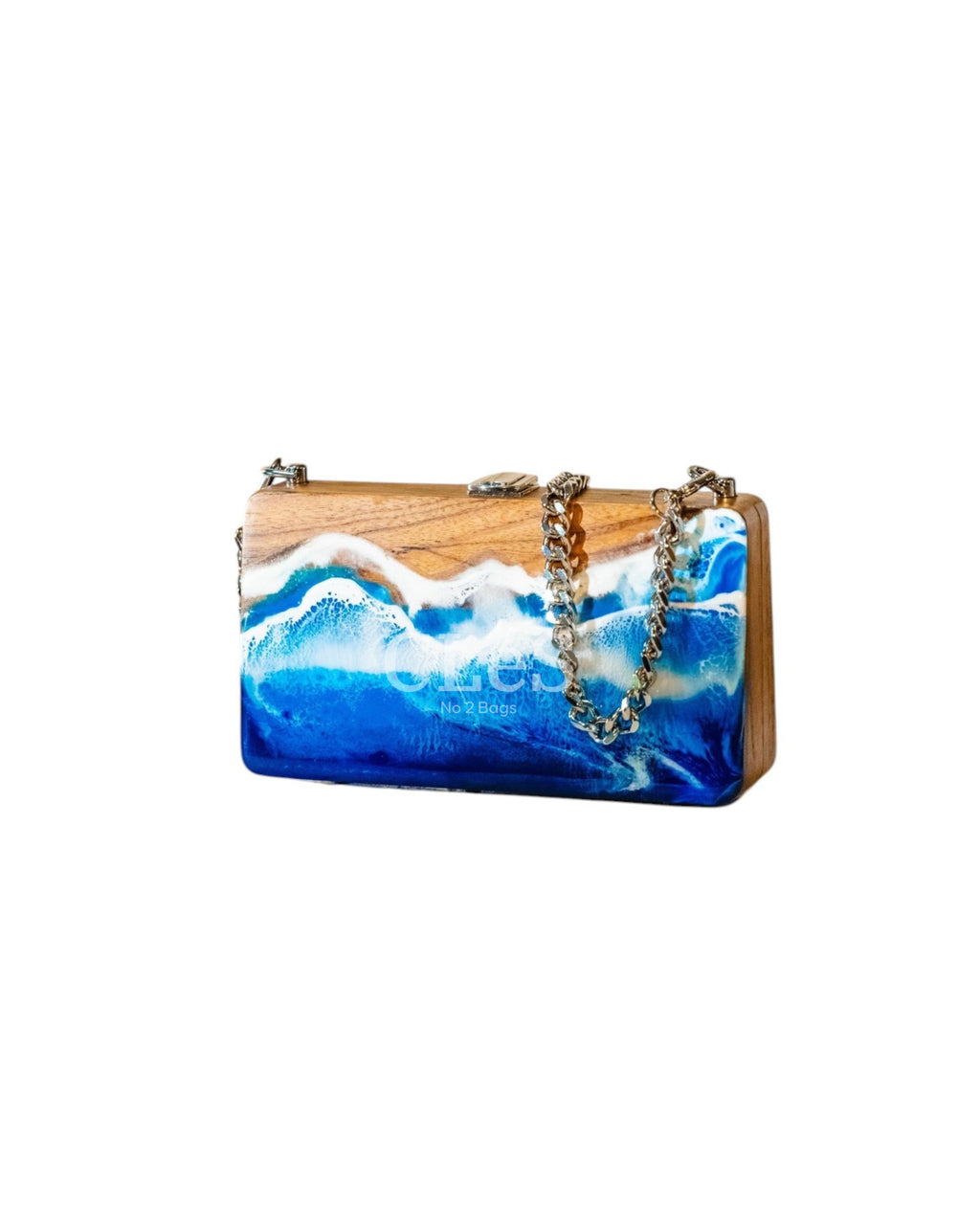 Bali Beach No Sand Handmade Wooden Women Teakwood Handbag