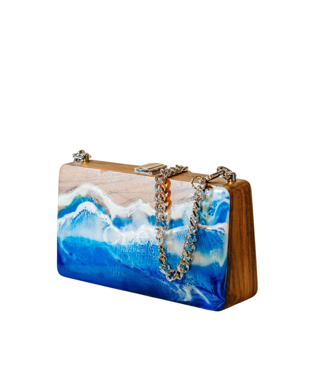 Bali Beach No Sand Handmade Wooden Women Teakwood Handbag