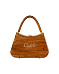 Sumba Natural Handmade Wooden Women Teakwood Handbag