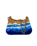 Lombok Beach Handmade Wooden Women Teakwood Handbag